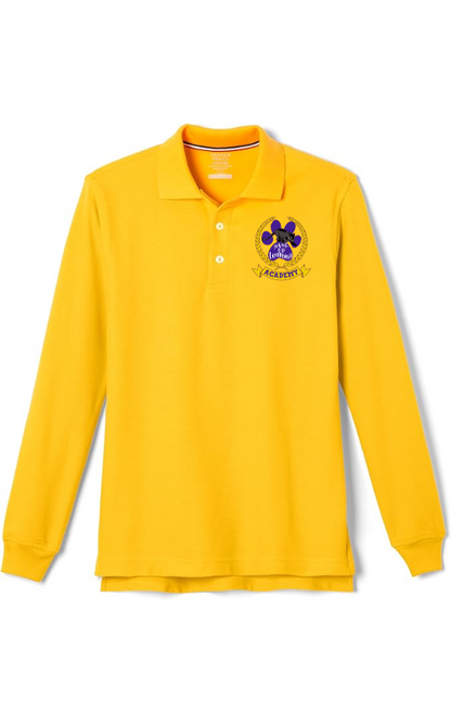 LULA Boys' Long Sleeve Polo